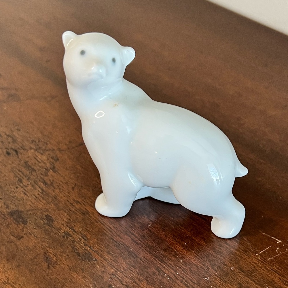 NAO by LLADRO Polar Bear made in Spain vintage